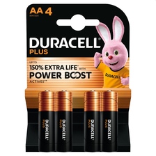 Duracell Plus AA-alkalinebatterijen