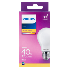 Philips LED Warm White 4.5W E27