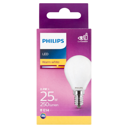 Philips LED Warm White 2.2W E14