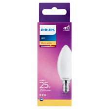 Philips LED Lamp Warm White 2.2W E14