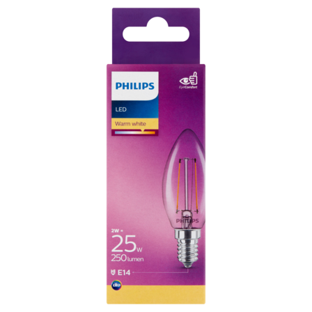 Philips LED Warm White 2W E14