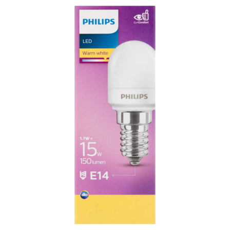 Philips LED Lamp Warm White 1.7W E14