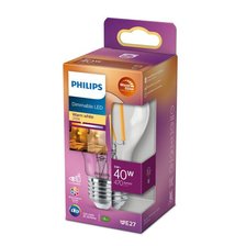 Philips Led Lamp Dimbaar  40W Helder E27