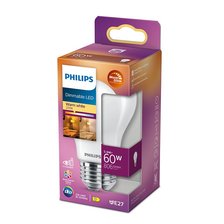 Philips LED Lamp Dimbaar  60W Mat E27