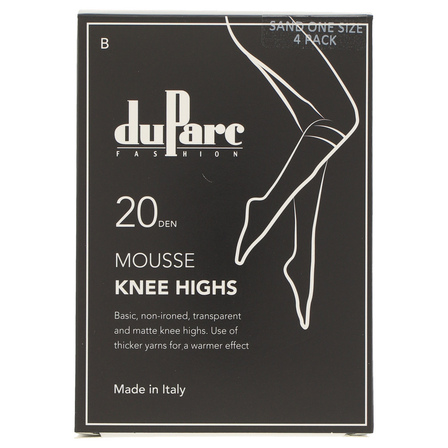 DuParc Kniekous Basic Mousse 20d sand