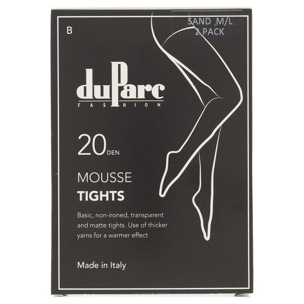 Panty Basic Mousse 20d sand M-L