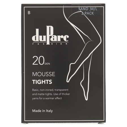 DuParc Panty Basic Mousse 20d sand M-L