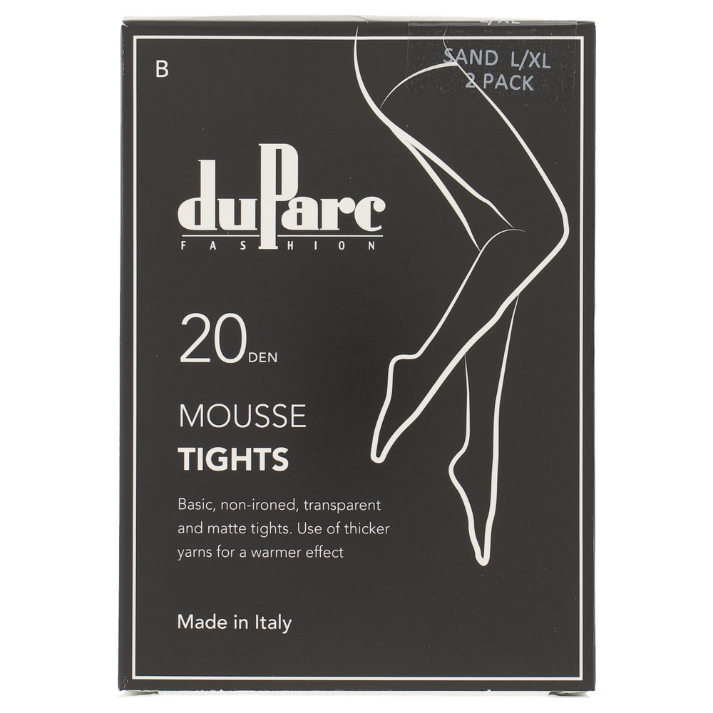 Panty Basic Mousse 20d sand L-XL