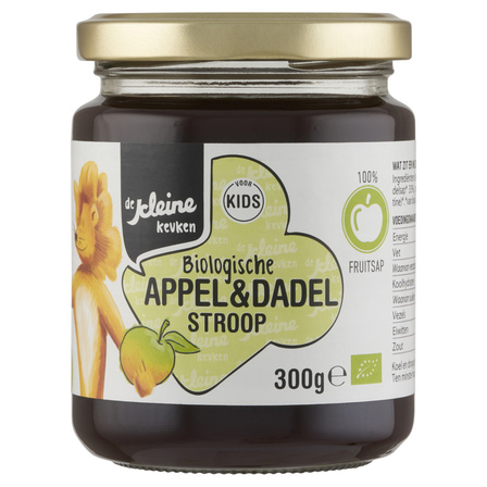 De Kleine Keuken Biologische Appel & Dadel Stroop Kids
