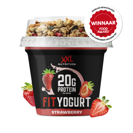 Zuivelhoeve Yoghurt granola aardbei