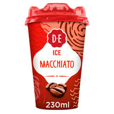 Douwe Egberts ice coffee  macchiato