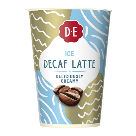 Douwe Egberts ijskoffie latte decaf