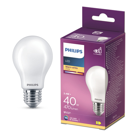 Philips LED bulb 40W E27 FR FD