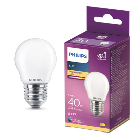 Philips LED kogel 40W E27 FR FD