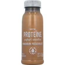 Verse proteine yoghurt smoothie mandarijn passievrucht