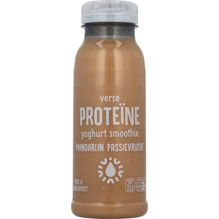 Verse proteine yoghurt smoothie mandarijn passievrucht