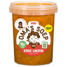 Oma's  Rode Linzensoep