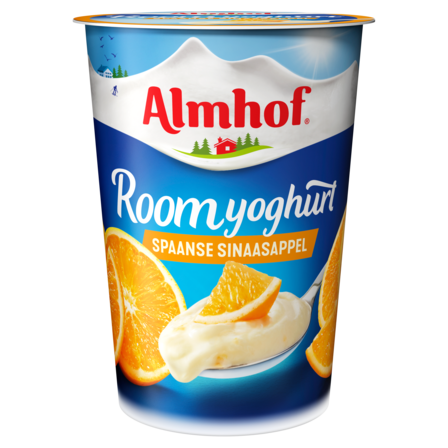 Almhof Roomyoghurt Spaanse Sinaasappel