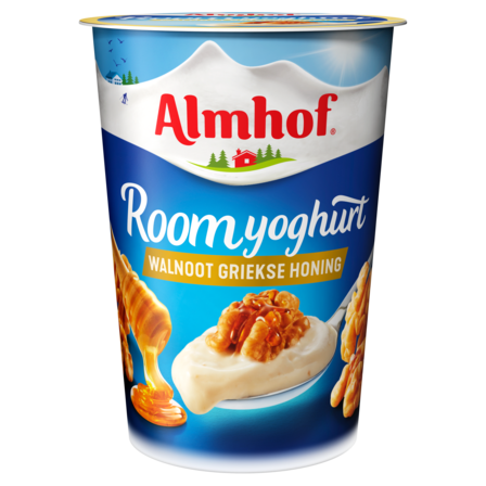 Almhof Roomyoghurt Walnoot Griekse Honing