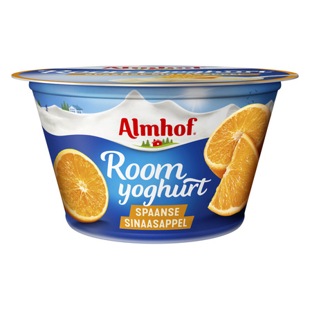 Almhof Roomyoghurt  Spaanse Sinaasappel