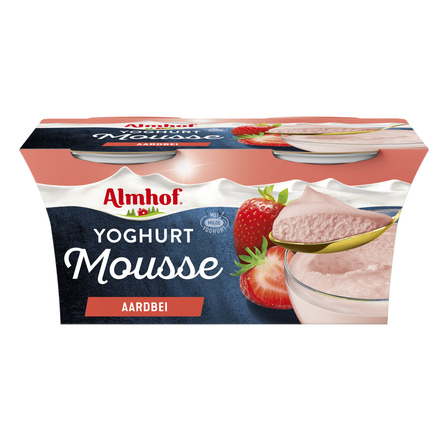 Almhof Yoghurtmousse Aardbei