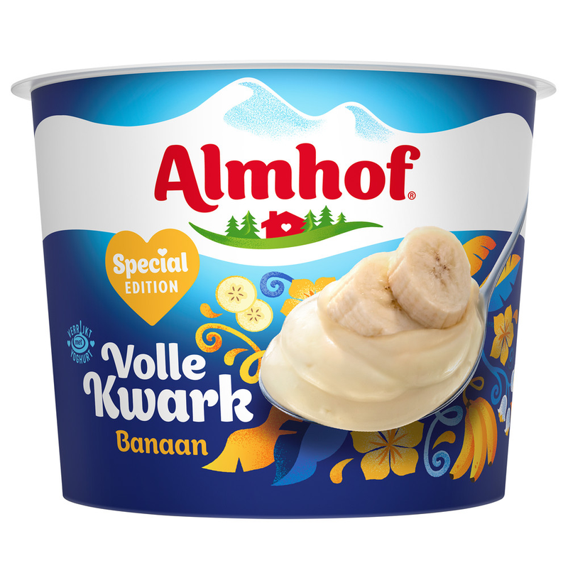 Almhof Volle Kwark Banaan 500g