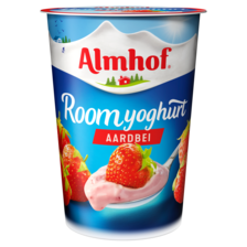 Almhof Roomyoghurt Aardbei