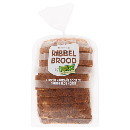 Ribbelbrood Grof Volkoren Half
