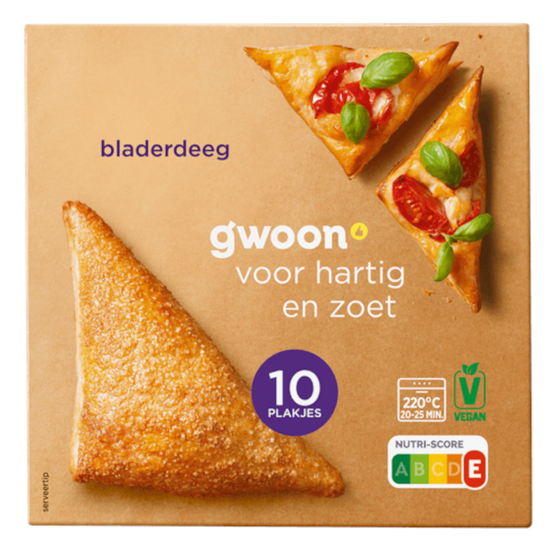 G'woon Bladerdeeg 10 Plakjes