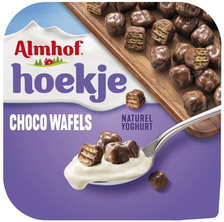 Almhof hoekje choco wafels