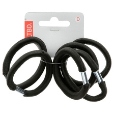 Haarelastiek dik zwart