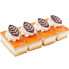 Luxe Oranje tompouce