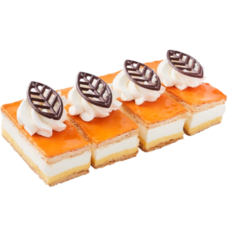 Luxe Oranje tompouce