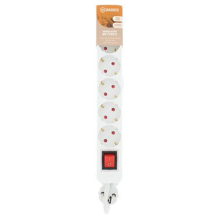 Slimline Stekkerdoos RA 6V Switch