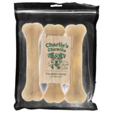 Charlies Chewies bone natural M