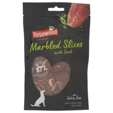 Rosewood marbled slices eend