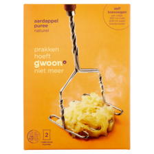 g'woon Aardappel Puree Naturel 2 x 135 g