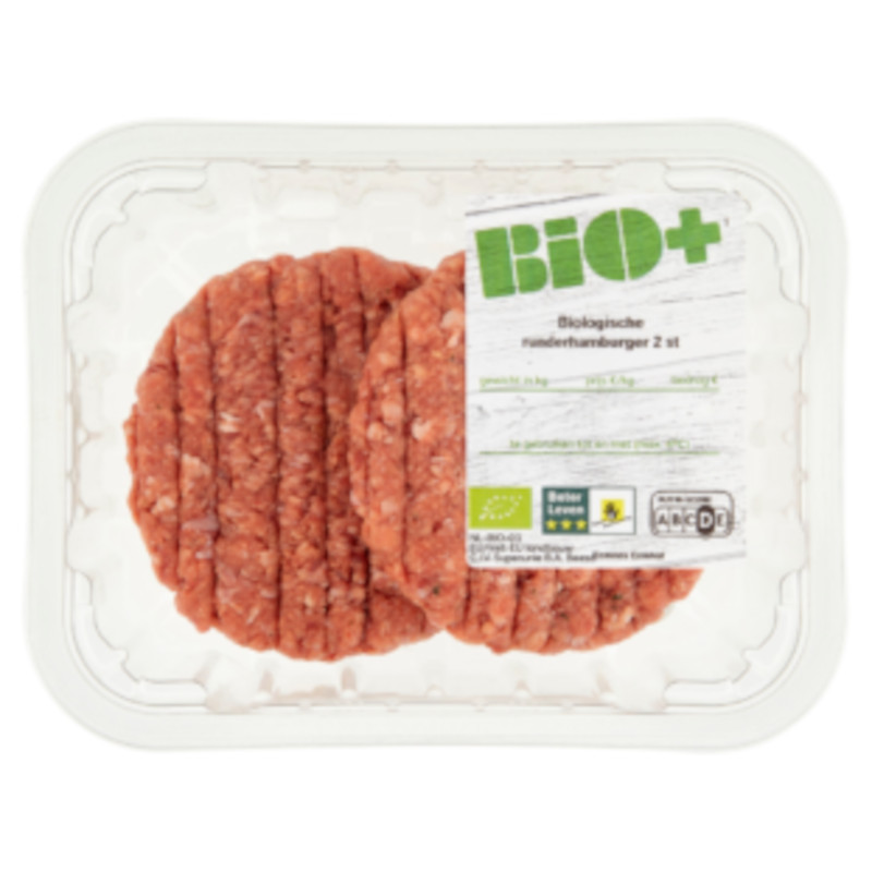 Bio+ Runderhamburger