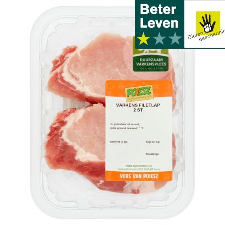 Filetlapjes Naturel