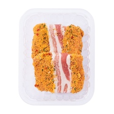 Runderhamburgers met spek 2 stuks