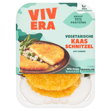 Vivera Kaas Schnitzel 2 Stuks 150 g