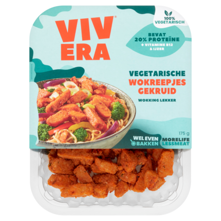 Vivera Vegetarische Wokreepjes Gekruid 175 g