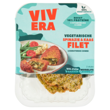 Vivera Vegetarische Spinazie & Kaas Filet 2 Stuks 200 g