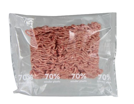 Half om half gekruid gehakt