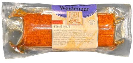 Weidenaar grillworst kipsaté