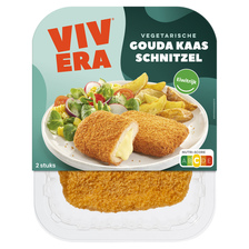 Vivera Gouda kaas schnitzel