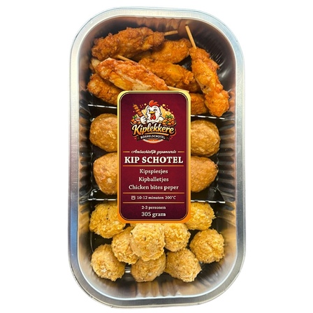 Kiplekkere borrelschotel