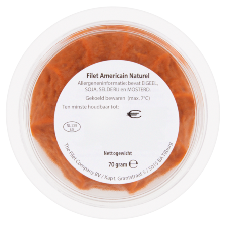 Filet Americain Naturel 70 g