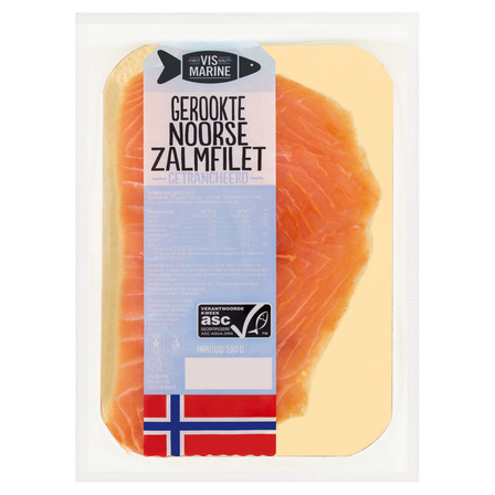 VisMarine Gerookte Noorse Zalmfilet  