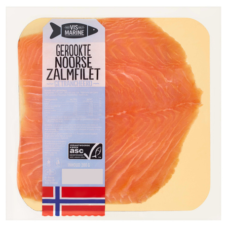 VisMarine Gerookte Noorse Zalmfilet  